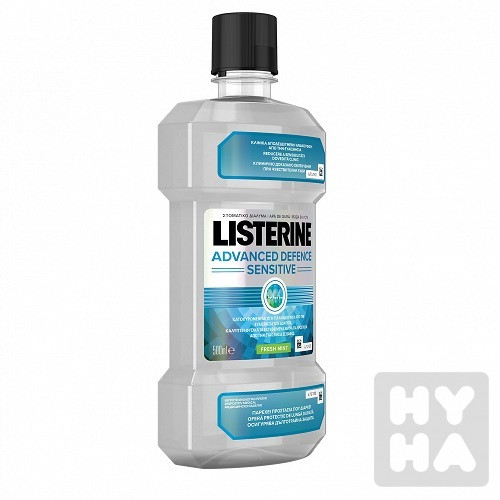 Listerine 500ml advanced sensitive fresh mint