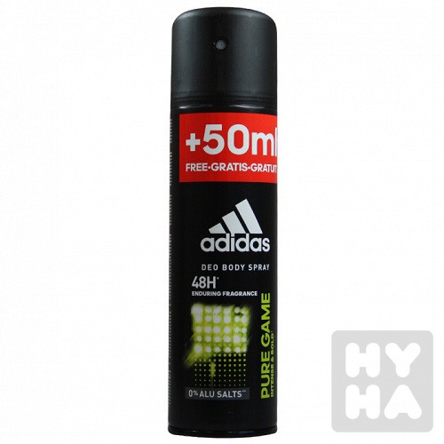 Adidas deodorant 200ml Pure game