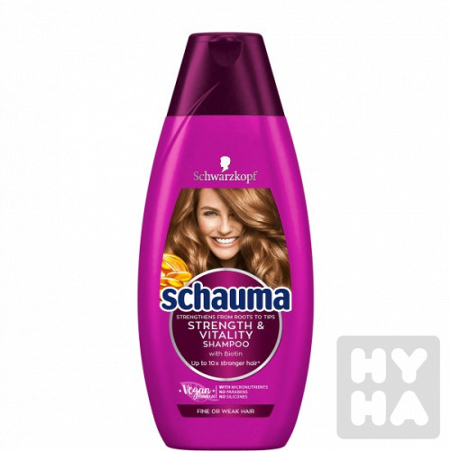 Schauma shampoo 350ml Kraft vitalita