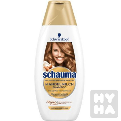Schauma shampoo 350ml Mandelmilch