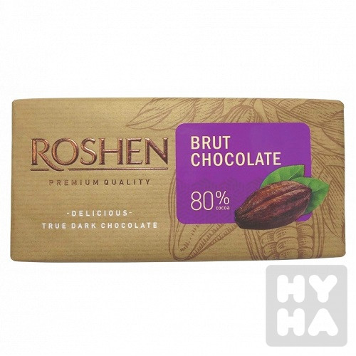 Roshen 90g Hořká čokoláda 80%