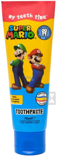 Dětská zubní pasta 75ml Super Mario