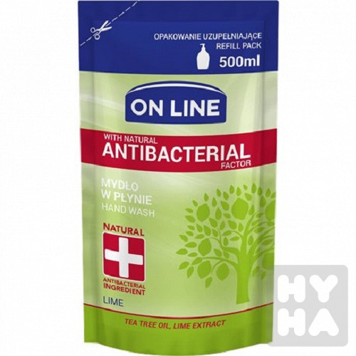 Online tekuté mýdlo 500ml Antibacterial lime extract