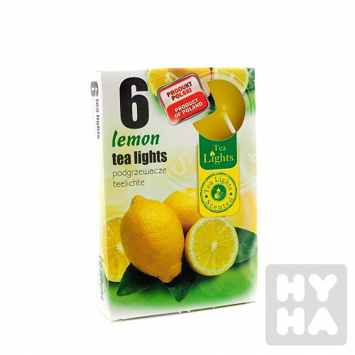Admit tea light 6ks Lemon
