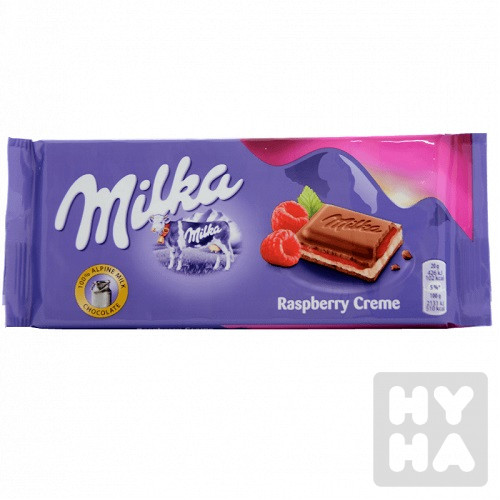 Milka 100g Raspberry creme