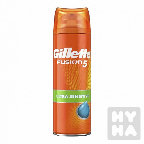 Gillette 200ml gel fusion ultra sensitive