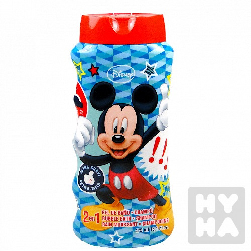 Sampon a pena 2v1 475ml Mickey mouse