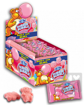 Bubble gum bears 4,5g 150ks