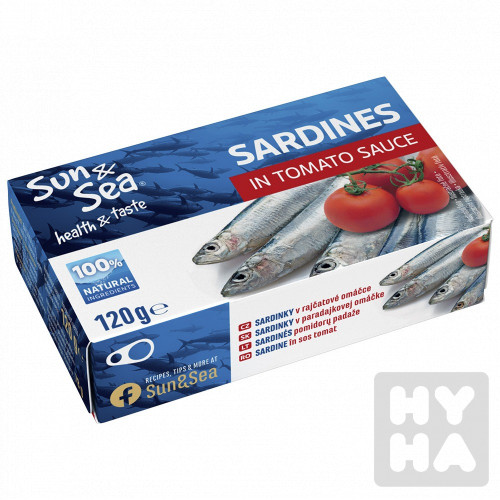 Sun&Sea Sardines 120g in tomato sauce