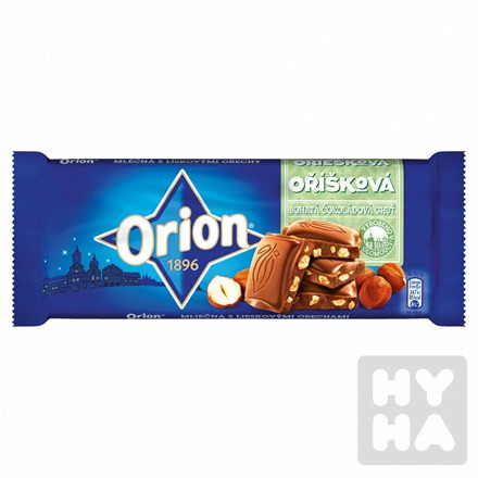 Orion 90g mlečna oříšková