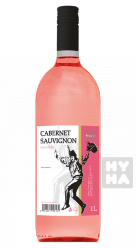 Cabernet sauvigon 1L růžové