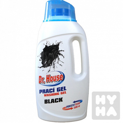 Dr.House 1,5l gel na prani Black
