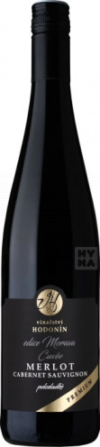 Vinařství hodonín 0,75L premium Cabernet sauvignon + merlot