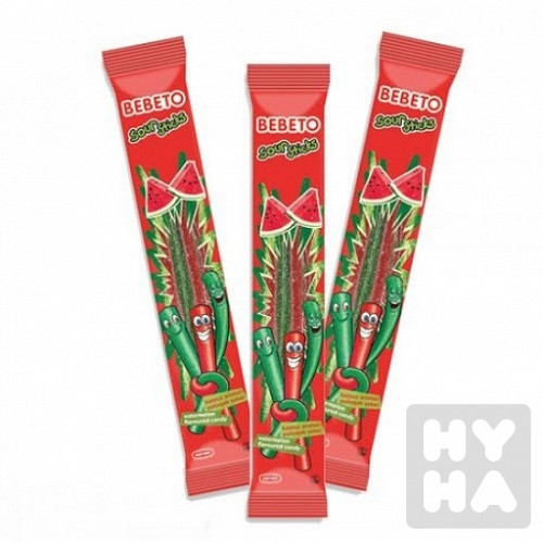 Bebeto sour sticks meloun 30g/24ks
