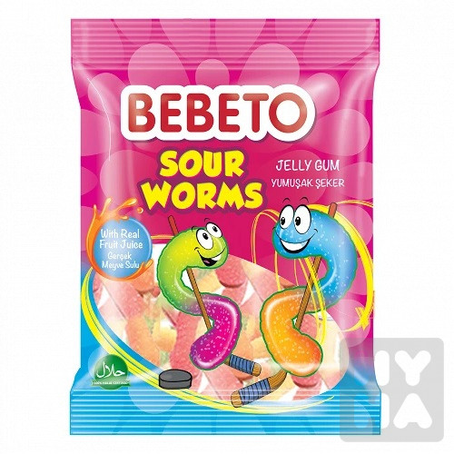 Bebeto želé 80g Worms