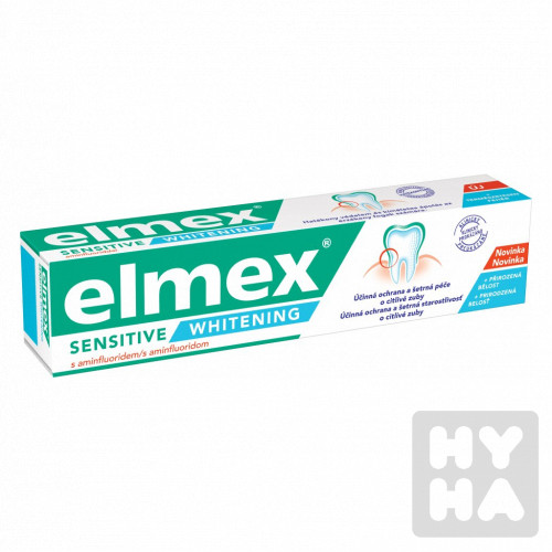 elmex 75ml cz sensitive whitening