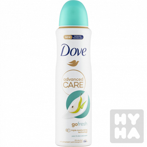 Dove deodorant 150ml go fresh AC