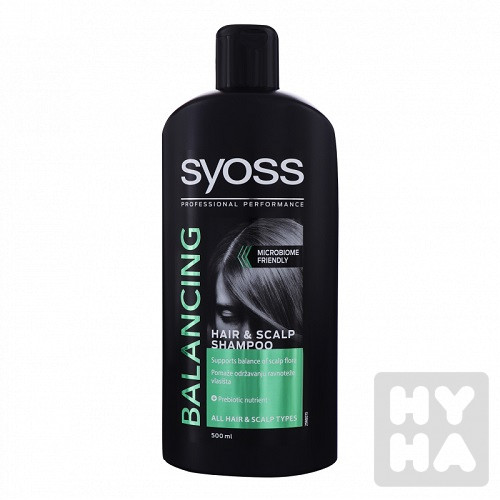 Syoss šampón 500ml Balancing