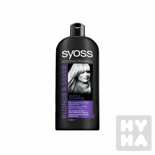 Syoss šampón 500ml Blonde & silver