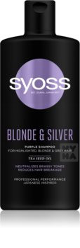 syoss sampon 440ml blonde a silver