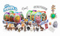 náhled Toy egg 21g Knead pinch ball/6ks