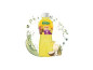 náhled Kato s želatinou 320ml - piňa colada