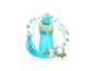 náhled Kato s želatinou 320ml - blue hawai
