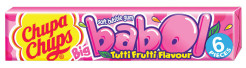 Chupa Chups big babol 27,6g Tutti frutti/20ks