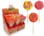 náhled JimmyFox Spiral Lollipops strawberry with sprinkles 50g/18ks