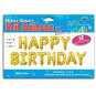 náhled Balonky foliový happy birthday/bong sinh nhat