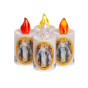 náhled Subito svíčky na baterie LUNARIS R červený/oranžový