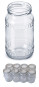 náhled Skleněný zavařeninový pohár 320ml bez víčka