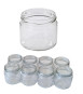 náhled Skleněný zavařeninový pohár 200ml bez víčka