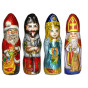 náhled Vánoční figurky mix 60g mlečná čokoláda/20ks