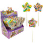 náhled JimmyFox Star Lollipops with sprinkles 50g/18ks