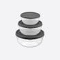 náhled Lock&Fresh round cacuum cont. set 3ks 400/800/1350ml