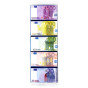 náhled Euro bankovky mlecna cokolada 5x15g