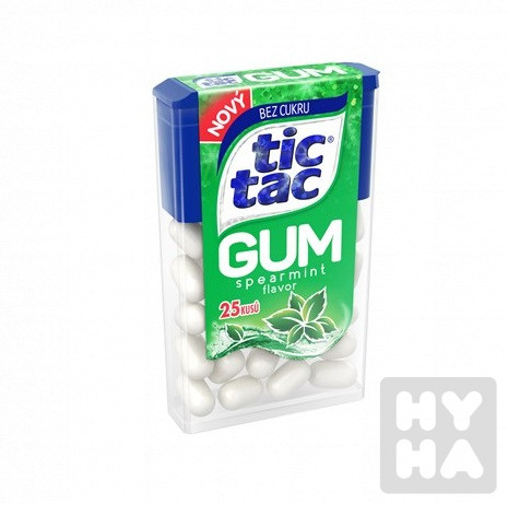 TicTac gum 12,1g Spearmint