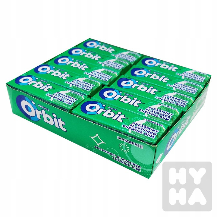 Orbit 30x14g Spearmint Zelené | HYHA