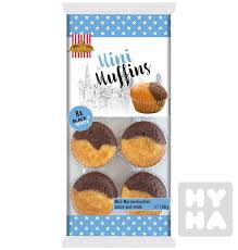 Mini muffins 180g black a white