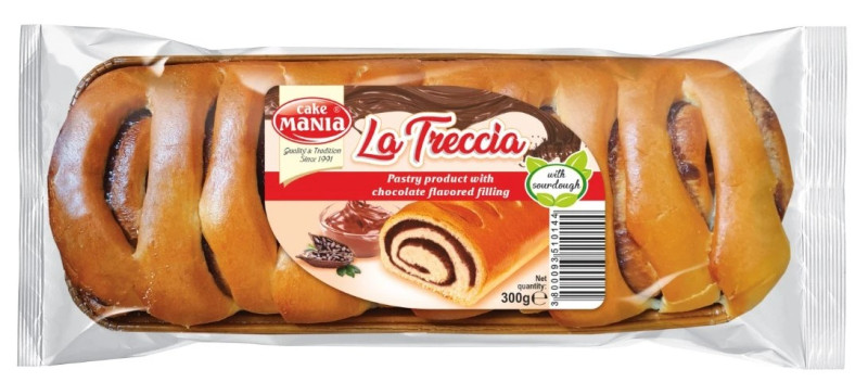 La Treccia 300g chocolate cream