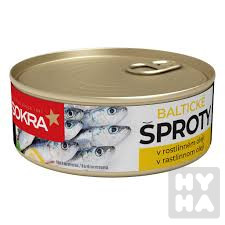 Sokra šproty 240g v rostlinnem olej