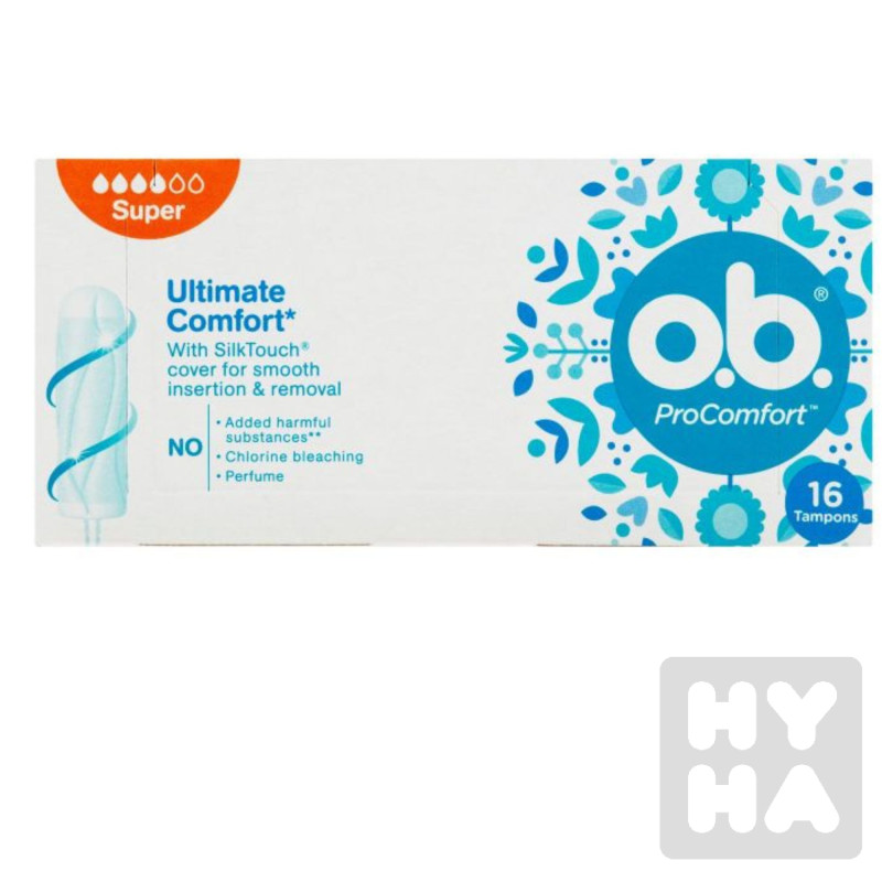 O.B tampon 16ks PC super