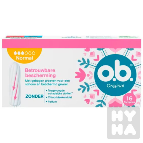 O.B tampon 16ks normal