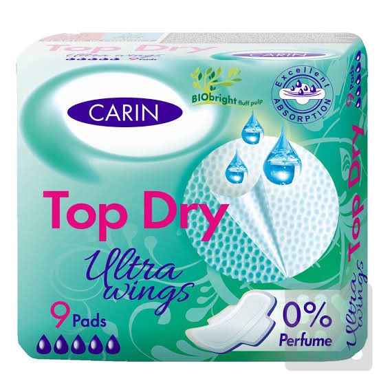 Carin ultra wings 9ks Top Dry