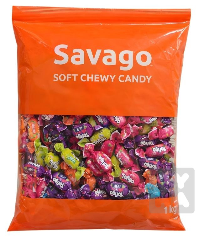 Savago 1kg měkké žvýkací bonbóny
