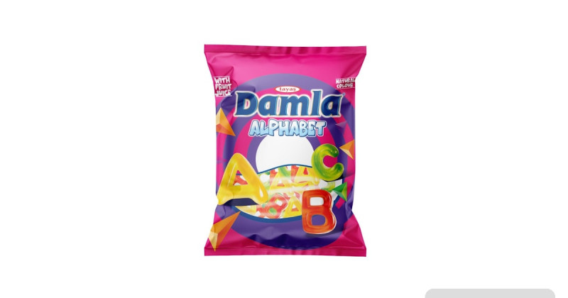 Damla gummy 80g alphabet