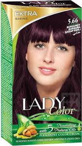 Lady in Color barva na vlasy 5.66 burgundy