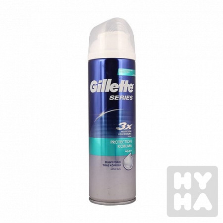 detail Gillette shave foam 250ml protection