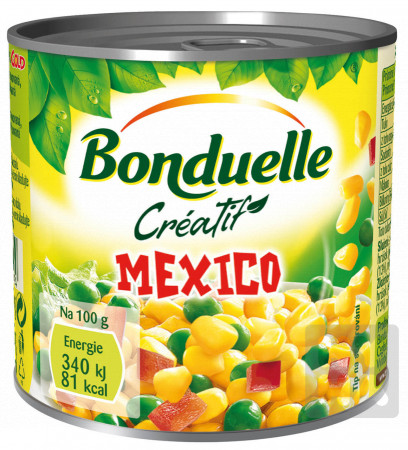 detail Bonduelle 212ml Creatif Mexico